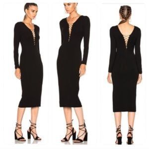 Black Alexander Wang Midi Dress